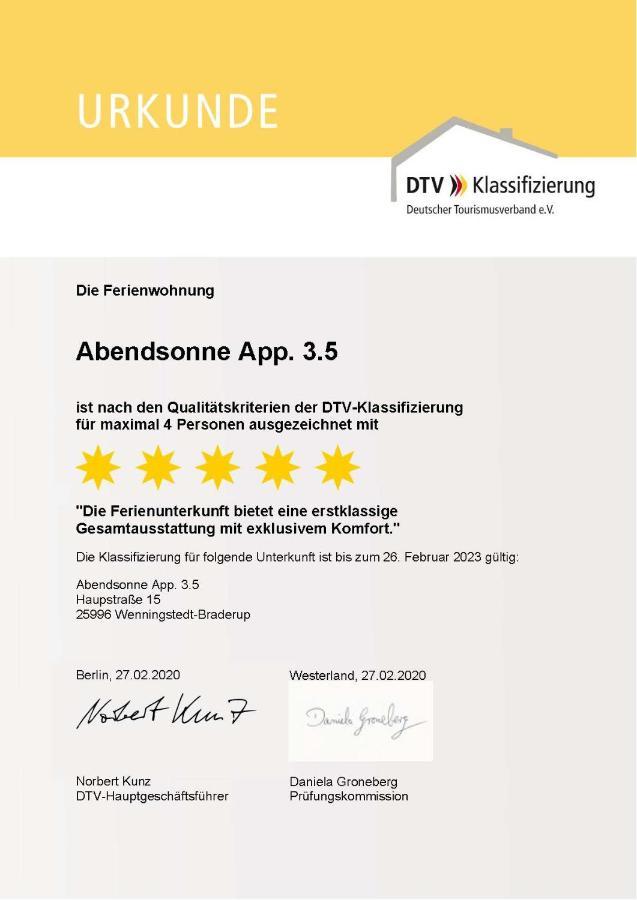 Apartment Luxuswohnung Abendsonne *